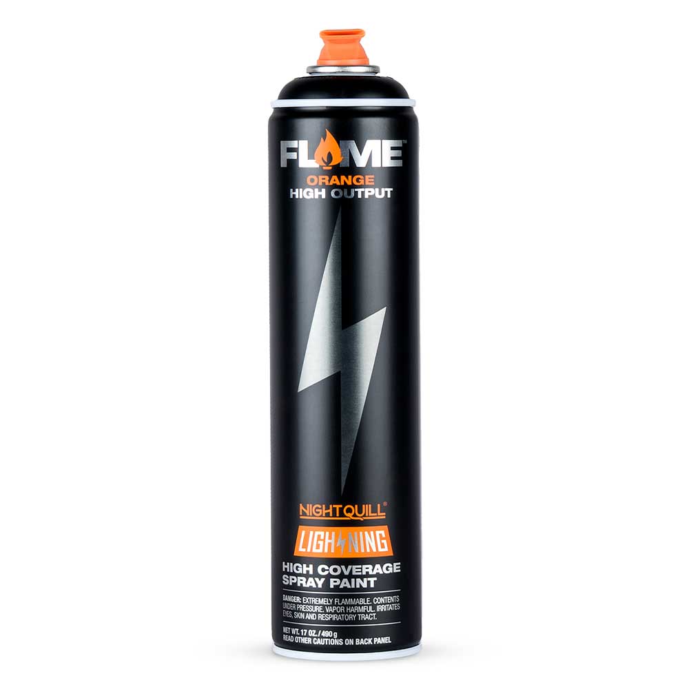 Bombe de peinture Flame Orange NightQuill Lightning 600ml