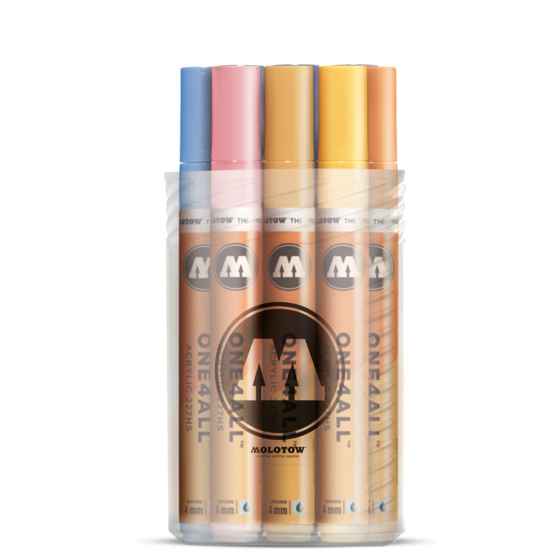 Screwbox marqueurs One4all 227HS x12 | Kit Pastel