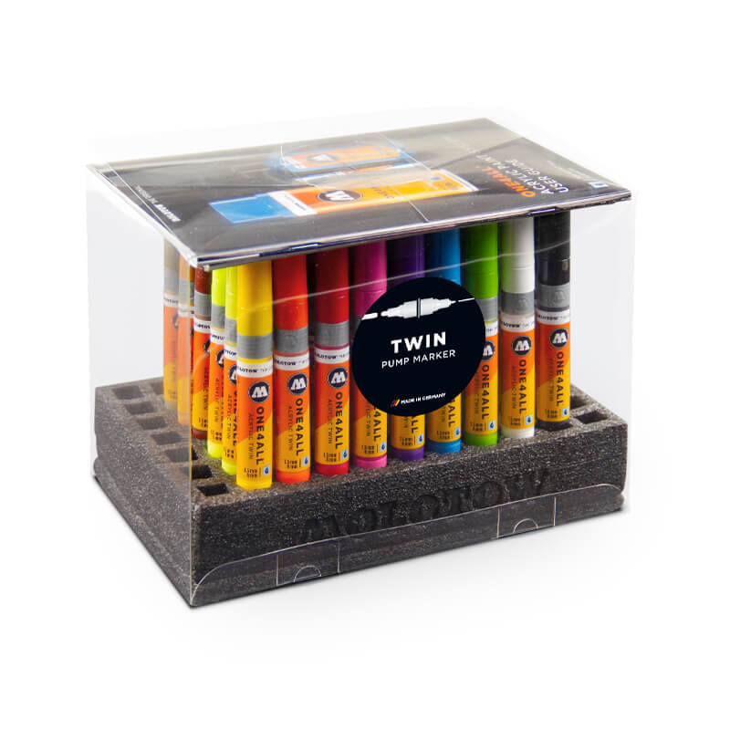 Display 50 marqueurs One4All TWIN 1,5-4mm