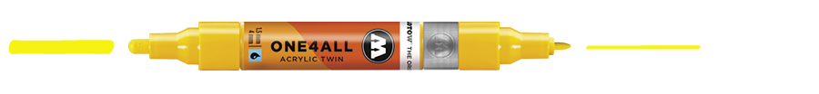 Marqueur ONE4ALL Twin #006 | Jaune zinc