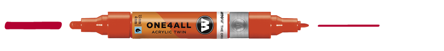 Marqueur ONE4ALL Twin #013 | Rouge trafic