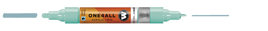 Marqueur ONE4ALL Twin #020 | Bleu Lagon Pastel