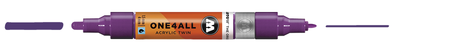 Marqueur ONE4ALL Twin #042 | Cassis