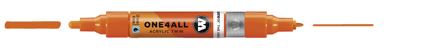 Marqueur ONE4ALL Twin #085 | Orange Dare