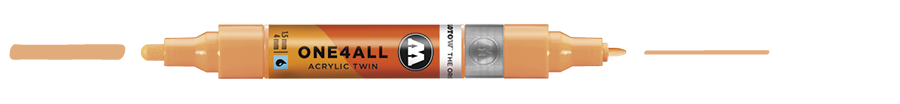 Marqueur ONE4ALL Twin #117 | Pêche Pastel