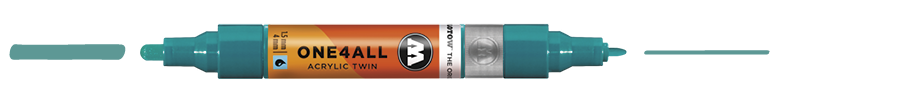 Marqueur ONE4ALL Twin #206 | Bleu Lagon