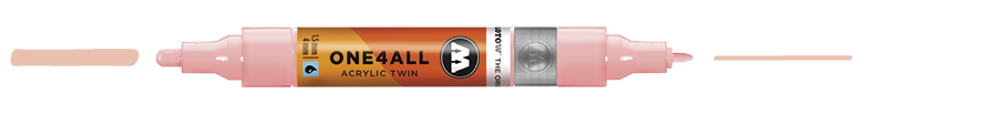 Marqueur ONE4ALL Twin #207 | Rosé poudré