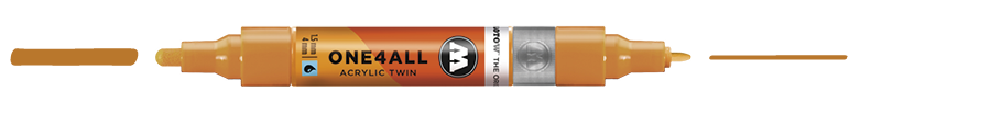 Marqueur ONE4ALL Twin #208 | Brun Ocre Clair