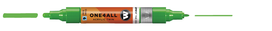 Marqueur ONE4ALL Twin #222 | Universe Green