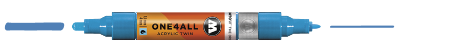 Marqueur ONE4ALL Twin #230 | Bleu choc