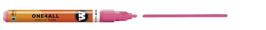 Marqueur ONE4ALL 127HS #200 | Rose néon