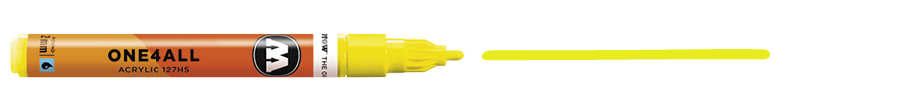 Marqueur ONE4ALL 127HS #220 | Jaune néon fluo
