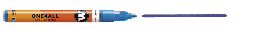 Marqueur ONE4ALL 127HS #224 | Bleu métallique