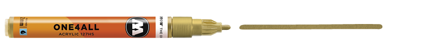 Marqueur ONE4ALL 127HS #228 | Doré métallique