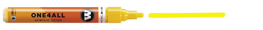 Marqueur ONE4ALL 227HS #006 | Jaune zinc