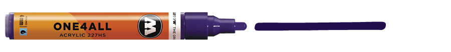Marqueur ONE4ALL 227HS #043 | Violet foncé