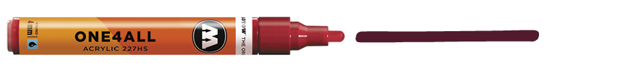 Marqueur ONE4ALL 227HS #086 | Rouge Bourgogne
