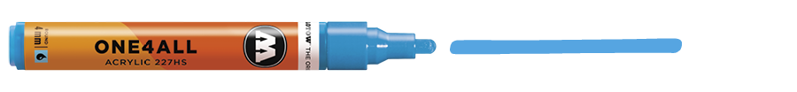 Marqueur ONE4ALL 227HS #161 | Bleu choc moyen
