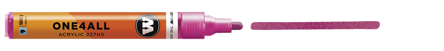 Marqueur ONE4ALL 227HS #255 | Rose métallique