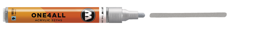 Marqueur ONE4ALL 227HS #227 | Argenté métallique