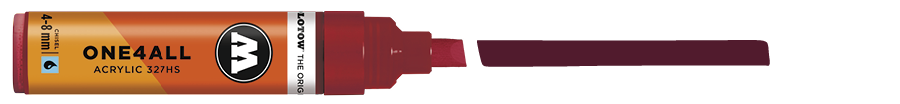 Marqueur ONE4ALL 327HS #086 | Rouge Bourgogne
